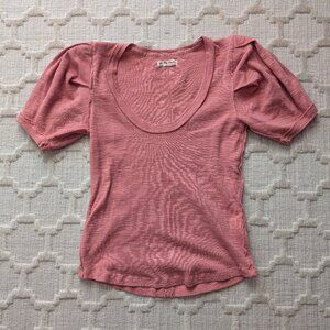 We the Free Puff Sleeve Top